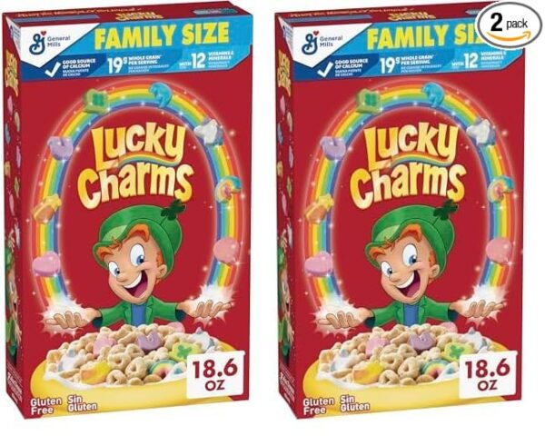 Lucky Charms Cereal 44 Ounce Value Bulk Box Cereal